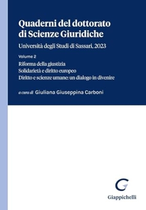 Quaderni Dottorato Scienze Giuridiche fronte