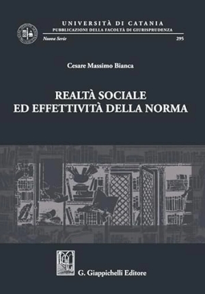 Realta' Sociale Ed Effettivita' Della Norma fronte