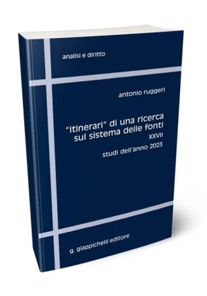 Itinerari Ricerca Sistema Fonti Xxvii fronte