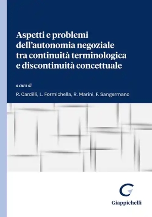 Aspetti E Problemi Autonomia Negoziale fronte