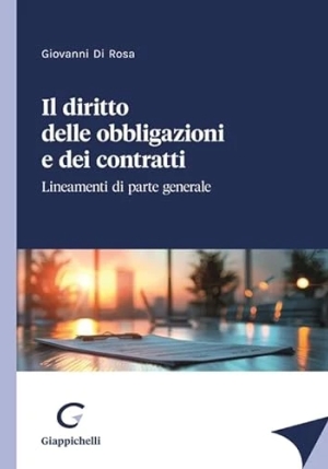 Diritto Delle Obbligazioni Dei Contratti fronte