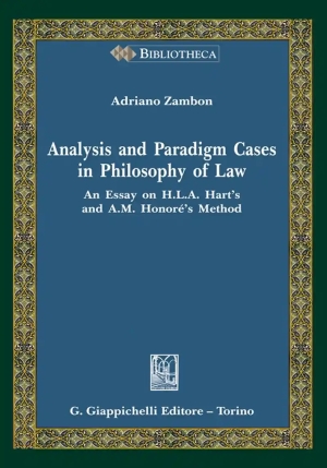 Analysis And Paradigm Cases fronte