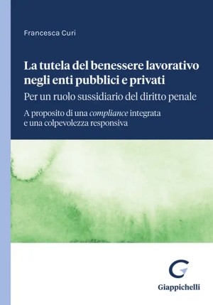 Tutela Benessere Lavorativo fronte