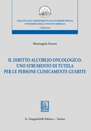 Diritto Dell'oblio Oncologico fronte