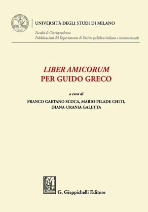 Liber Amicorum Guido Greco fronte