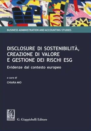 Discosure Di Sostenibilita' fronte