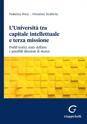 Universita' Tra Capitale Intellettuale E Terza Missione fronte