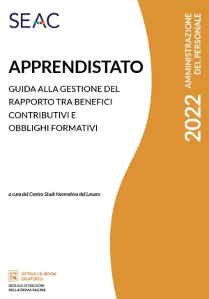 Apprendistato fronte