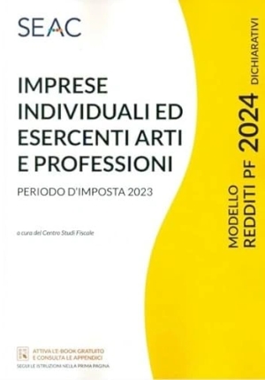 Modello Redditi 2024 Imprese Individuali fronte