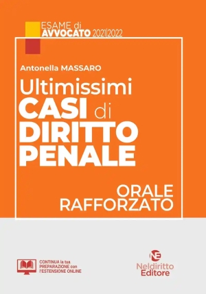 Questioni Diritto Penale Orale Rafforz. fronte