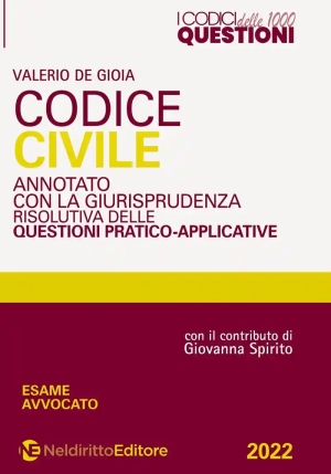 Codice Civile 1000 Questioni fronte