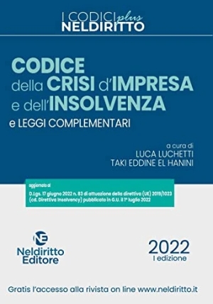 Codice Crisi Impresa E Insolvenza fronte