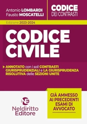 Codice Contrasti - Civile fronte