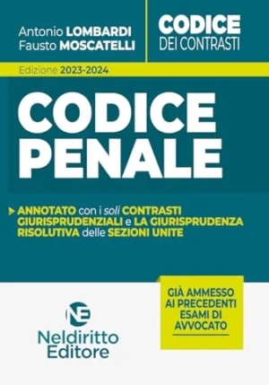 Codice Contrasti - Penale fronte