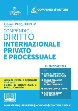 Compendio Dir.internazionale Priv. 2023 fronte