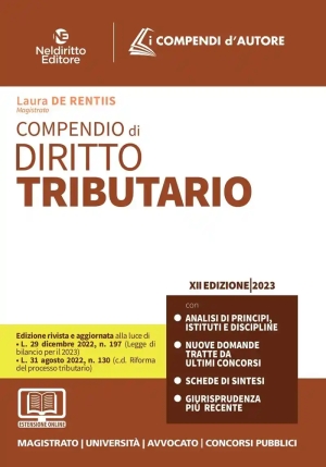 Compendio Diritto Tributario 2023 fronte