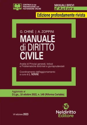 Manuale Breve Diritto Civile 2023 fronte