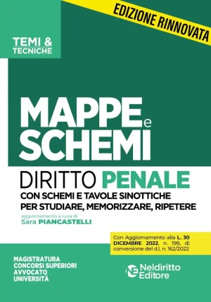 Mappe E Schemi Diritto Penale 2023 fronte