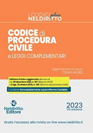 Codice Proced.civile Normat.plus 2023 fronte