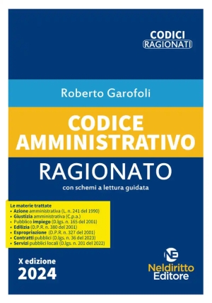 Codice Amministrativo Ragionato 2024 fronte