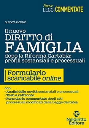 Nuovo Diritto Di Famiglia Dopo Cartabia fronte