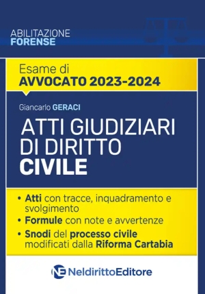 Atti Giudiziari - Diritto Civile fronte