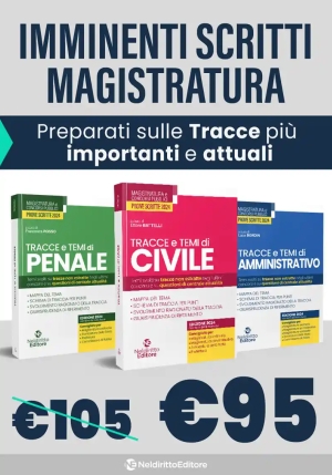 Kit Temi Tracce Magistr.2024 3vol. fronte