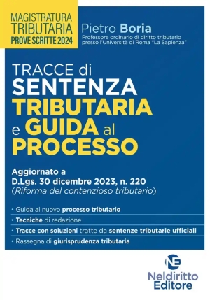 Tracce Sentenza Tributaria Guida Process fronte