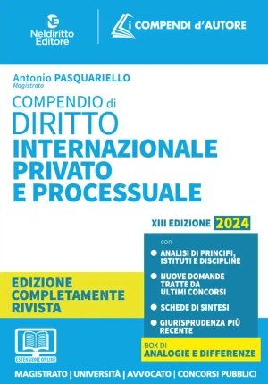 Compendio Dir.internazionale Priv. 2024 fronte