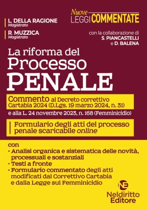 Riforma Del Processo Penale fronte