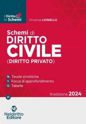 Schemi Diritto Civile 2024 11ed. fronte