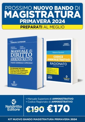 Kit Amm.vo 2024 Magistratura 2 Vol. fronte