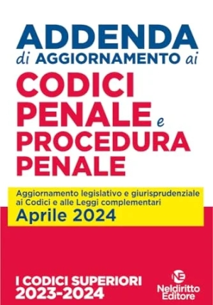 Addenda Agg. Cod.penale E Proc.2024 fronte