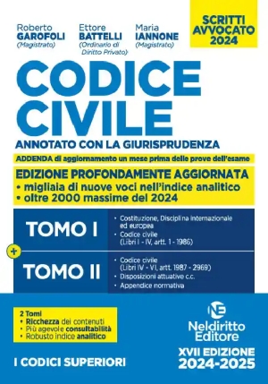 Codice Annotato - Civile fronte