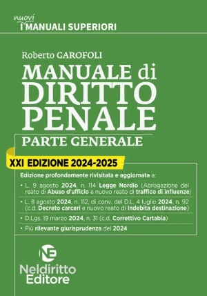 Manuale Superiore Dir.penale 2024 P.gen. fronte