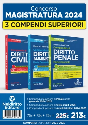 Kit 3 Compendi Superiori 20242025 fronte