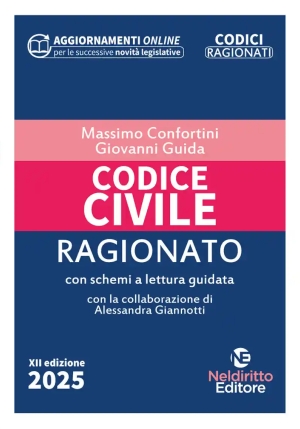 Codice Civile Ragionato 2025 12ed. fronte