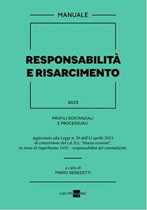 Responsabilit? E Risarcimento 2023 fronte