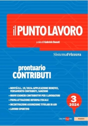 Punto Lavoro 3 Pront.contributi 2024 fronte