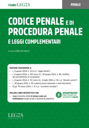 Codice Penale E Proced.penale 2024 fronte