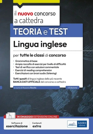 Inglese Per Tutte Le Classi Di Concorso - Teoria E Test fronte