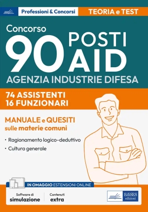 74 Assistenti + 16 Funzionari Agenzia Industrie Difesa - Logica Prova Pr fronte