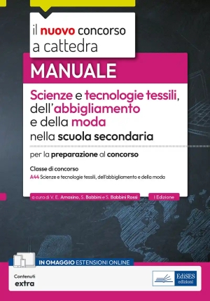 Scienze E Tecnologie Tessili, Abbigliamento E Moda A44 fronte