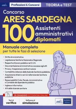 Concorso 98 Assistenti Amministrativi Ares Sardegna fronte