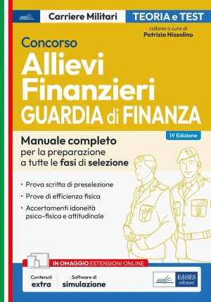 Allievi Finanzieri Gdf - Manuale Di Preparazione fronte