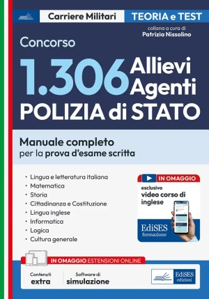 1306 Allievi Agenti Polizia Di Stato - Manuale fronte