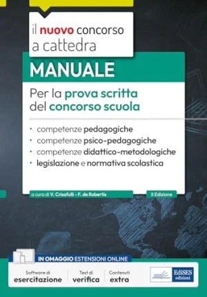 Concorso Scuola - Manuale Per La Prova Scritta fronte