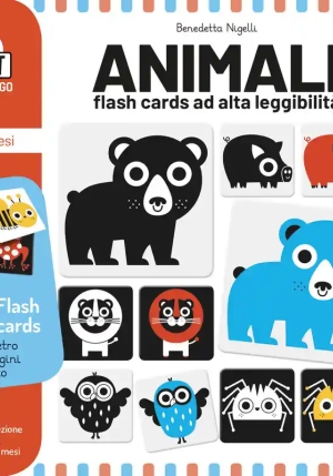 Animali - Flash Card A Contrasto fronte