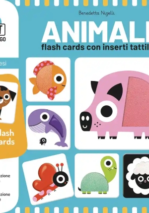 Animali - Flash Card Tattili fronte