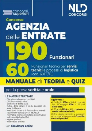 60 Funzionari Serv.tecnici Ag.entrate fronte